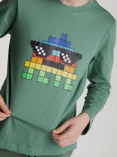T-KREKLS "MINECRAFT", ZAĻŠ